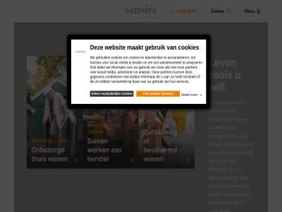 0900 8856 advertenties adverter all allen analys analyser basis beschermd bied combiner content cookies del detail functies gebruik gegeven geluk herstel hom informatie lev logo maakt media menu motiveert noodzak ok onbezorgd onz partner personaliser revalider sam sensir services sit social thuis toestan ton verstrekt verzameld we websit websiteverker werk wilt won zelfstand zoal zoek zorg