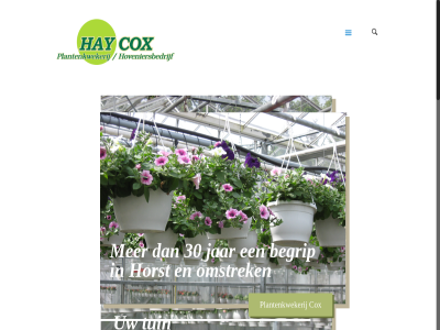 30 begrip cox gehel hay horst jar omstrek plantenkwekerij tuin voorzien