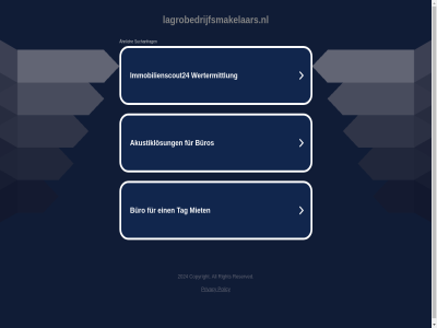 lagrobedrijfsmakelaars.nl policy privacy