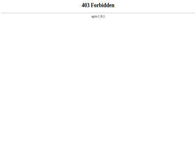 403 forbid nginx/1.26.3