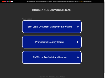 2023 brussaard-advocaten.nl copyright legal policy privacy