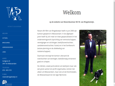 078 20 2000 2725 2951 693 aandelenoverdracht aantal actueel adres adresgegeven afgelop afwikkel alblasserdam alblasserwaard allen bedrijfsmat bedrijfsoverdracht bedrijv brochures client cortg daarnaast drechtsted e e-mail ed estat estate-plann familierecht fusies geopend gespecialiseerd goed grot jar juni kantor kom link mail mr nalatenschapp non non-profit notaris notaris@ringelesteijn.nl notariskantor ondernemingsrecht onroer opricht organisaties overdracht particulier planning profit regio rijnmond ringelesteijn schep stichting telefon uiteraard vennootschapp veren verzorgt w websit welkom wim woning zowel