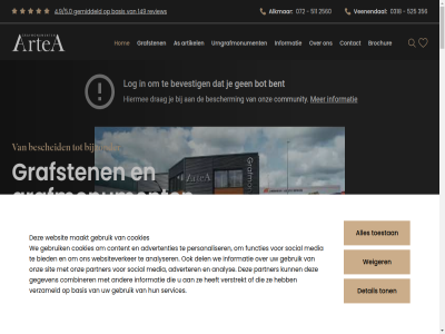 /5.0 0 0318 072 149 18 1811 2025 25 2560 28 356 3905 4.9 511 525 63347636 67884024 aanbod advertenties adverter afsprak algemen alkmar all allen analys analyser and anoniem artea artikel as asartikel assortiment basis beeld begeleid begraafplaats begraafplat bekek bekijk bescheid bied bijzonder binn blijvend brochur budget buurt collectie collecties combiner contact content cookie cookies cortenstal crer daarnaast declaration del detail dierbar direct diver dn eenvoud eerbeton ervar functies ga garant gat gebruik gedenktek gedur gegeven gemiddeld glas goed grafmonument grafsten grag hel help herinner hom informatie inspiratie inspiratietuin inspirer jar kaart keuz keuzemog klar kruisbog kunt kvk lang liefd liggend maakt mak material media mee meest mogelijk monument nabestaand nederland neemt ontwerp onz partner perfect personaliser plaats policy privacy proces realisatie regio review ritsevoort ruim s schet services showrom showtuin showtuin/room sierad sit social stan tg toestan ton troost uitgelicht urn urngrafmonument veenendal verstrekt verwelkom verzameld vind volg voorbeeld voorwaard vrag vrijblijv waardig war we webshop websit websiteverker weiger welk wen wens werkwijz wij zoektocht
