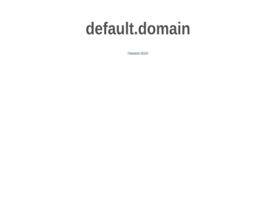 by coming default.domain powered son vesta