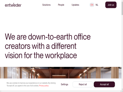 01 02 03 1012 11 2025 2026 24 28 59 7607 9 a accept agree all almelo amsterdam and appointment are at b.v behoort brugstrat building by campus clicking cod complet concept conduct cookie cookies cost creat creator data data-driv december deliver design different down down-to-earth dreesz driv earth efficiency end end-to- enhanc entir entweder environment exist experienc fit fit-out flexibl for from get groeiend hello@entweder.vc implement improv increas innovat innovation instagram interior january join kerstgroet kit know let linkedin m manag million mission multi multi-tenant new nl november occupancy offic offices on only operat optimiz our out p5 peopl policy pres presenteert privacy reduc reject s scal serviced setting singel snelst solution support sustainabl tailored technology tenant that the to together updates us use vastgoedbedrijv vd view vision we websit with workday workplac workplaces workspac workspaces xj you your