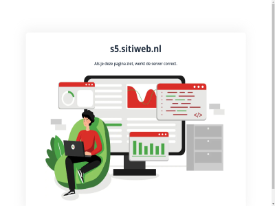 aangedrev correct domain pagina s5.sitiweb.nl server werkt ziet