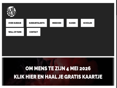 2026 4 almer contact fam ga gratis ground hal hèt inhoud jongerengezelschap kaartj kijk klik meedoen mei men schol subsub subsubtalent theatergroep wall