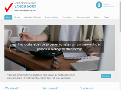 -53526210 06 1 1984 2014 2019 2026 25.000 50.000 aanmeld aanvrag aardgas account adfas administratie administratiekantor administratiev adviez algemen all april avondur b.v bedrijf bel belastingaangift belastingdienst belastingzak bestat beverwijk boekhoud boekhoudkund by contact creation datatypist davi design dienst eenmanszak efficienter eindejaarstip eindelijk elektriciteit en/of energieverbruik ers ervar exact financieel financiel fiscal gan gebied gehel gemoderniseerd goedkoper gratis hom horst houdt info info@vanderhorst-admin.nl informatie jaarreken jarenlang juli juni kennis kijk kilowattur king klantenbestand klein kom kor kubiek kunt lang langer loonadministratie maand mail managementrapportag manager medewerker meest meter nem next nieuw offic ondernemer ondernemersregel ondernemingsvorm ondersteun onlin online-boekhoud onz opgericht opmak par particulier periodiek personel previous privacy professionel queen regel relevant s salaris salarisadministratie sdu snelstart softwar starter stichting tariev tip uitbested uur v.o.f vanaf ver verander veren verklar verzorg voer voorbereid voorwaard vraagstuk vrag vrijblijv wacht webart webdevelopment wek wij wilt zzp