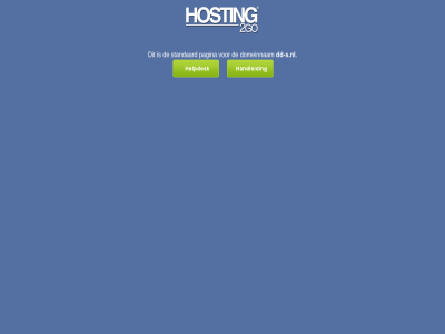 2go b.v dd-s.nl domeinnam hosting pagina standaard