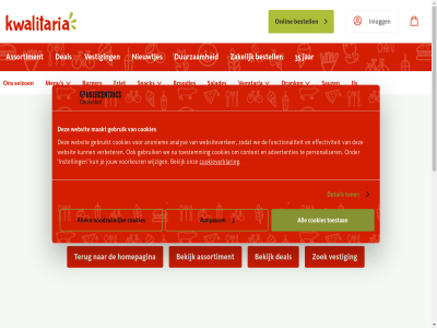 0 2 2025 3 35 4 404 5 aanbied aanmeld aanpass account acties advertenties algemen all allen analys android anoniem app assortiment bak bekijk bestell broodjes burger content cookies cookieverklar deal detail download drank duurzam e e-mailadres effectiviteit even friet functionaliteit gebruik gebruikt gevond heerlijk homepagina ijs influencer inlogg instell ios jar jouw korting kun kwalitaria lekker maakt mailadres mailbox media meld menu nieuwsbrief nieuwtjes nik noodzak ondernemer onlin ontvang onz oop p pagina personaliser privacy recht s salades sauz seizoen sitemap snack snel terug toestan toestemm ton vegataria verbeter vestig voorbehoud voorkeur voorwaard we websit websiteverker werk wijzig zakelijk zodat zoek