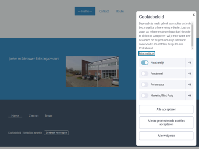 accepter akkoord all allen bekijk belastingadviseur best bied contact contract cookiebeleid cookies cookievoorkeur ervar functionel garantie gat gebruik geselecteerd herroep hiermee hieronder hom individuel instell jonker jonkerschrauw klik lat maakt marketing/third mogelijk noodzak onlin party performanc privacyverklar rout schrauw we websit weiger wet wettelijk x