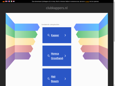advertiser any association by clubkappers.nl constitut controlled disclaimer does domain endorsement generated imply it its maintain mark no nor not or owner parking party policy privacy recommendation referenc relationship sedo servic specific the third this to trad using webpag with
