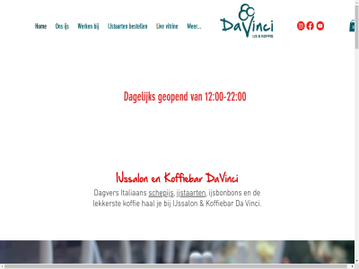 -22 -640 -737 -822 0 00 020 023 0378 08 0837 12 145 25 251 33 35 37 6 640 737 activer adres amstelven amsterdam bestell da dagelijk dagver davinci e e-mail geniet geopend goyenstrat hal heemsted heerlijk hom ijs ijsbonbon ijssalon ijssalondavinci.nl ijstaart info info@ijssalondavinci.nl italiaan jan klantenkaart koffie koffiebar lekkerst lindenlan liv mail schepijs stadionplein telefon vestig vinci vitrin voordel werk