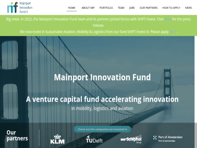 2022 a about accelerat and apply aviation big capital check click companies for forces from fund her hom how ii iii innovation invest invested its job joined logistic mainport mif mobility new now our out partner pleas portfolio pres releas shift sustainabl team the to ventur we with