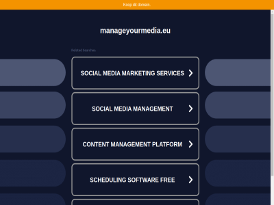 domein kop manageyourmedia.eu