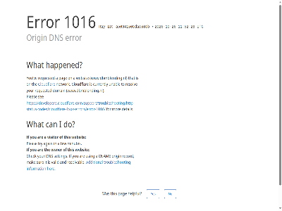 -10 -26 /support/troubleshooting/http-status-codes/cloudflare-1xxx-errors/error-1016/ 1016 11 2026 29 52 a a5094150cdac68cb additional again and are by can check click cloudflar cnam currently detail developers.cloudflare.com developers.cloudflare.com/support/troubleshooting/http-status-codes/cloudflare-1xxx-errors/error-1016/ dns do domain error few for happened helpful her i id if information ip it mak minutes mor network no on origin owner pag performanc pleas ray record requested resolv resolvabl reveal security see setting sur that the this to troubleshot try unabl using utc valid ve visitor websit what www.dbmblending.nl yes you your
