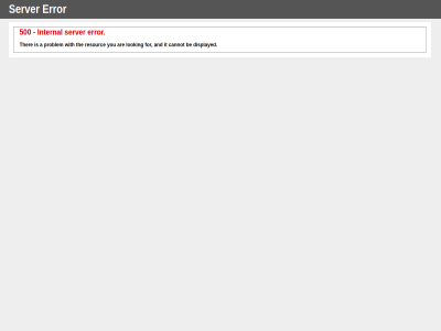 500 a and are be cannot displayed error for internal it looking problem resourc server the ther with you