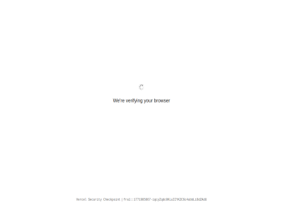 1771985667 browser checkpoint fra1 iqcyzqdc0kluiiyk2c6c4ubbliodzadu re security vercel verify we your
