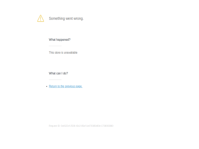 -2536 -43 0cb522cf 1738003880 1e470385d60e 85af c2 c2-85af-1e470385d60e can do happened i id pag previous request return someth stor the this to unavailabl went what wrong