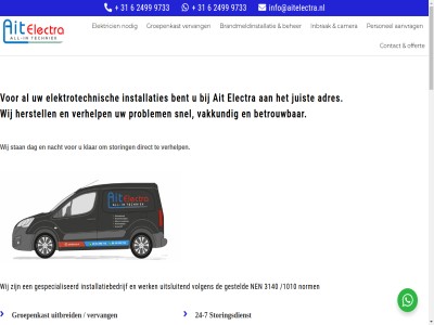 -1 -7 /1010 /onderhouder/inbedrijfsteller 06 0624999733 1 1064 24 24/7 2499 24999733 31 3140 6 9733 aanvrag ait aitelectra@gmail.com amsterdam andervoorkom beher bell beschik betrouw beveil beveiligingsmonteur beveiligingtechniek biedt bijvoorbeeld brandmelder brandmeldinstallatie brandmeldinstallaties camera collega contact contract dag data dienstdoend direct drukt e e-mail electra elektricien elektromonteur elektrotechniek engenir ervareninstallatiemonteur gespecialiseerd gesteld groepenkast herstell hieronder inbrak info@aitelectra.nl informatie inschakel installatie installatiebedrijf installer intercom klar komt kort kunt lamp lang lijn mail monteur nacht nem nen netwerk netwerk-brandmeldinstallaties nico nodig noodverlicht norm offert ondersteun ontruimingssystem opdrachtgever opnem opzoek pak personeelsaanvrag personel plat problem px s schakelar send snel stan stopcontact storing storingsdienst suchtelenhof talent techniek tel termijn tijdelijk uitbreid uitsluit vakkund vakmens verhelp vervang via videophon volgen voorbereid waarbij werk whatsapp wij zak ziekt