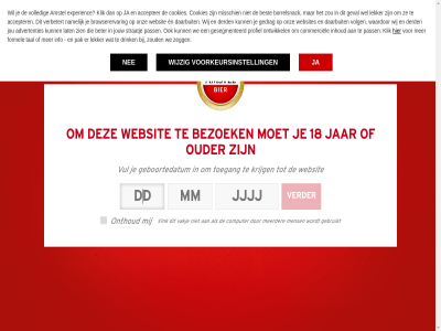 18 accepter advertenties age amstel best beter bezoek borrelsnack browserervar check commerciel computer cookies daarbuit derd drink en experienc formel geboortedatum gebruikt gedrag gesegmenteerd geval info inhoud jar jou jouw klik krijg lat lekker meerder mens misschien namelijk nee onthoud ontwikkel onz ouder pak pass profiel straatj tal toegang vakj verbetert verder vink volg volled voorkeursinstell vul waardor we websit websites wel wij wijzig zegg zien zoud