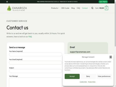 0 00 149 2026 24 99 a about accept acces adversely affect all allow and and/or answer any are as at back batch be behavior best blog browsing by canaroza cart cbd certain condition consent contact content cookie cookies copyright cur customer dankort data deny devic diagnos diseas dk email eu european experiences faq features for free from full function get god guid hav hemp her hour ideal ids information intended know lab learn lik login lok lu manag mastercard may messag nam not on or order organic our policy preferences prevent privacy proces product provid question quick register report required rest return send sepa servic shipping sit skip spectrum stor subject such support@canaroza.com technologies term tested the thes this to treat unique us use usually view visa we welcom will withdraw within writ you your