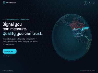2026 4 4yournetwork 5g and building by can canada cellular cisco click das designed enter enterpris fi fr glob in-build measur measurement or privat prov public quality radio safety serving signal sit the trust urwb usa wi wi-fi wireles you yournetwork