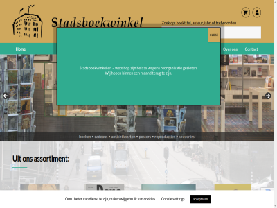 accent accepter adres amsterdam ansichtkaart assortiment auteur beter binn boek boektitel bok cadeaus clos contact cookie cookies dienst gebruik geschenk geslot helas hom hop isbn jod maand mak next nieuwsbrief non non-bok poster previous reorganisatie reproducties setting souvenir stadsantiquariaat stadsboekwinkel terug trefwoord webshop wegen wij zoek