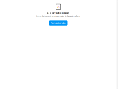 fout gelad instagram lad opgetred opnieuw pagina waardor