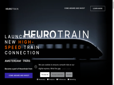 1 14 2 20 250 3 4 a aboard accept accessibl account affordabl after all amsterdam an analytic and annual as at availability bas be becom brand build button buy by capital central click clicking com combined connect connection cookies creat creating customer declin desktop detail digital e e-mail ensur essential establishes european exced excit expres eyevestor fill find first focuses follow for from function futur gap go heuro heurotrain high high-sped how hub independent international invest it its journey launch launching learn let link mail major market milestones million mind mission mor necessary ned network new offer on operation operational operator or our out pag pan pan-european paris part plan population preferences pres prices problem proces rail read receiv rid roll roll-out rout s search seat selection serv services shares sign smooth solution someth sped standard step strategy the this three to today together train travel up use ventur verification verify we why will with you your