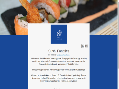 -0882 -782 00 020 12 21 30 75587432 a and app as at best btw button canada delivery eat everyth fanatic far find fish for franc freshnes googl guaranted hokkaido hour iceland ingredient italy korea kvk local mad map mon nl nl002508519b55 norway on only order our pag partner phklgclpc@gmail.com pickup pleas portal reserv restaurant spain start sun supplier sushi tabl the this thuisbezorgd to uber us use visit we welcom went your