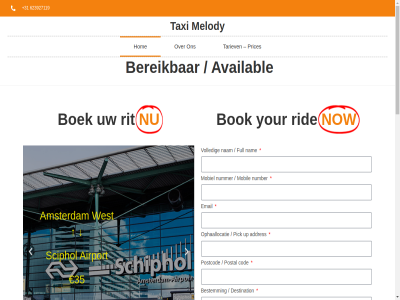 +31 +31623927119 10 2 35 5 623927119 7 a aantal addres after airport alway amsterdam are availabl bel bereik bestemm bevest binn boek boeking bok booking busj call city cod comment confirmation contact contactgegeven correct dat destination detail does email english ensur ervor extra for full grot hom indien klein koffer krijgt larg melody mobiel mobil nam not now number nummer operat ophaaldatum ophaallocatie ophaaltijd opmerk or per phon pick pleas pm postal postcod prices receiv rid rijdt rit sciphol small sms spacious stad station stationwag submit suitcases tariev taxi tel telefon that the ther tim up via volled wagon west will within you your zorg