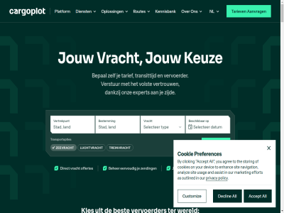 +50 1 1.000 1000 1013ap 150m 17 2 2026 215 3 400 40474 65 77768817 aanvrag accept agree ai all amerika amsterdam analyz and api as assist azie bedrijv beher belangrijk bepal bereken beschik best bestemm betekent betrouwbaarheidsscores black boek box by cargoplot carrières chain chain-oploss cijfer clicking clos communication contact container cookie cookies customiz dankzij danzigerkad declin demo devic dienst digital direct duitsland dusseldorf een eenvoud eerlijk efficient effort elk enhanc ervar europa expert facebok fcl financiel from full gedrev geregeld goeder goedkoper groei grot haven hoofdkantor i impact importzend inkoopmanager instagram international inzicht jij jou jouw kaiserswertherstr kennisbank keuz keuzes kies kiest klant klar klik kost kosteneffectief krijg kvk kwaliteitsniveau lat lcl les linkedin load logistiek los lucht luchtvracht luchtvrachtnetwerk magazijn mak manager marges market markttariev meest meld minut mor navigation nederland nieuwsbrief nl nl861135763b01 noord noord-amerika offert offertes on ondernemer ondersteun ontdek ontvang onz oploss optimaliser organiser other our outlined overwog par person platform policy popup precies preferences premium prijs prijz privacy problem razendsnel realtim receiv regel reserved right routes s scherp servic services setting sit slim sneller solution spark speciaal spor storing stur supply support system tarief tariev ter term teu tevred than the to toegang transittijd transparantie transport transportopties treinvracht tuss updates urgent usag vag vat verborg vergelijk verstur vertrag vertrekpunt vertrouw vertrouwd vervoerder verwerkt verzendtip vol volg volgen volgend volled volst voordat vracht vrachtvervoerder vrag waardevoll waarom war weg wer wereld wereldhav wereldklas wet wij wilt x/twitter you your zee zeevracht zeevrachtnetwerk zending zijd zoal zorgt zowel