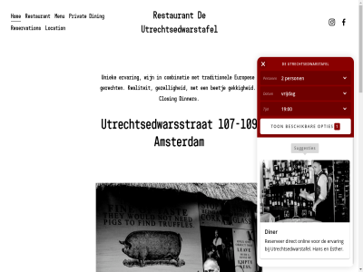 +31 -109 0 107 20 44 59 6 75 amsterdam beetj best but call closing combinatie day dining dinner ervar europes every first for gekkig gerecht gezell hom kwaliteit last last-minut location menu minut opened or privat reserv reservation restaurant text traditionel uniek us utrechtsedwarsstrat utrechtsedwarstafel wijn