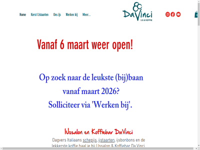 -640 -737 -822 0 020 023 0378 08 0837 145 2026 25 251 33 37 6 640 737 activer adres amstelven amsterdam ban da dagver davinci december e e-mail geniet geslot goyenstrat hal heemsted heerlijk hom ijs ijsbonbon ijssalon ijssalondavinci.nl ijstaart info info@ijssalondavinci.nl italiaan jan kerst klantenkaart koffie koffiebar lekkerst leukst lindenlan maart mail momentel open schepijs solliciter stadionplein telefon vanaf vestig via vinci voordel wer werk zoek