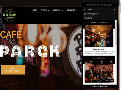 +31 0 00 01 03 1054jv 14 15 20 428 779 8299 a alway ambianc amsterdam an and are around art at bar being ber best big bites body booking breweries brewing built but by caf cafeparck.amsterdam chick city claim classic club cocktail coffee cold comes coming company complet connect contact cozy craft creamy dark delicious deliver dep dishes distinguish do dor drink e enjoy ensur even event every everyon everyth excellent experienc fantastic fel few find focused fod follow football for friday friend friendly from full fun gather glas goes great group guinnes hand head her highest hold hom honor honored info@cafeparck.nl instagram into inventiv it just l lies lik liv load local lov mak many master menu moment monday mor most music neighborhod netherland night offer on open or original our ourselves overtom p paired parck part peopl perfect pint plac pour pouring professional proudly pub quiz rais rang re reason region reputation reserv reservation rich running s satisfy saturday scen scren selection servic serving settles singl small smooth smoothest snack spontaneous sport standard still stop story sunday sur tabl tap tast than that the ther thursday tim time-honored to together town two two-part understand uniquenes us variety various vegan vegan-friendly vib vibrant we weekly when why wid with work your