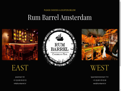 +31 0 02 143 17 20 38 52 638 681 85 88 a about agree amsterdam and barrel below best by chos clos cocktail continu cookiepolicy cookies east experienc h info@rumbarrel.nl information javastrat location mor on or our pleas possibl privacy provid rum rumbarrel services spaarndammerstrat tapas tasting the their to tripadvisor use user we websit west west@rumbarrel.nl with you