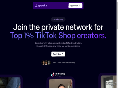 1 2024 a acces all already an and apply appy are be befor best changing commission community connect contact creator don earn earning elevat elit exclusiv faster for gam grow highly if insight invitation john join journey just kat lik mor movement network never now only other pablo part partnership policy potential premium privacy privat qualify ready reserved resources right s scal secur see shop speaky succed t that the tier tiktok to top top-tier us vetted watch with you your