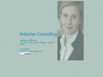 -54364143 06 coach consult consultant executiv holscher info@holscherconsulting.com interim jeanin manager project welkom
