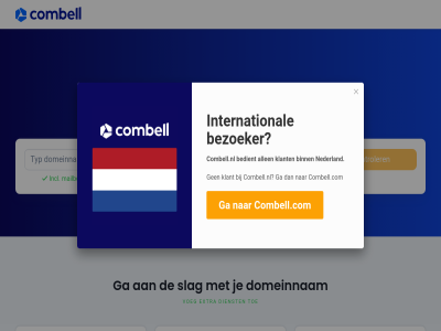 combell.nl parkpag