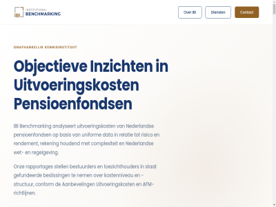 02 2026 58661182 aanbevel afm afm-richtlijn analyseert b.v basis benchmark besliss bestuurder browser complexiteit conform contact data dienst gefundeerd houdend ibi institut institutional inzicht kennisinstitut kostenniveau kvk kvk-nummer nederland nem nummer objectiev onafhank ondersteunt onz pensioenfonds rapportages regelgev reken relatie rendement richtlijn risico stat stell structur toezichthouder uitvoeringskost uniform video wet