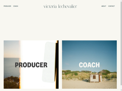 about coach contact lechevalier producer victoria