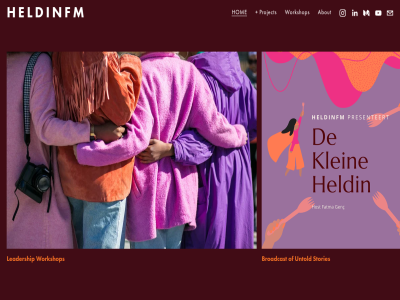 about broadcast heldinfm hom leadership project stories untold workshop