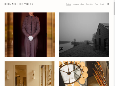 about contact contact@heinzeldevries.com get heinzel method pres progres project touch vries work