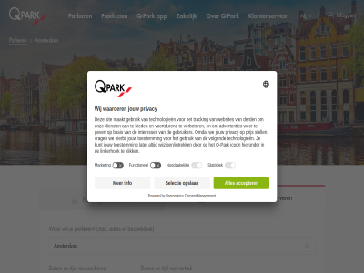10 aankomst adres amst amsterdam app bezoekdoel dag dam datum direct inlogg klantenservic nl park parkeerplat parker per product q q-park reserver stad tijd vanaf vertrek war zakelijk zoek