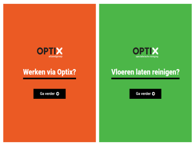 bv ga lat optix reinig uitzendgroep verder via vloer werk