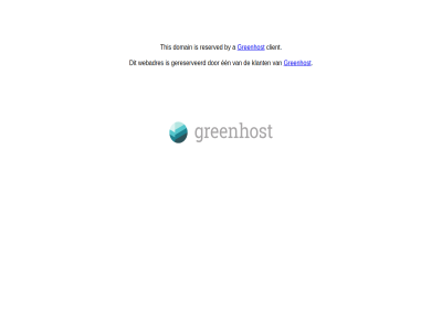 a by client domain een gereserveerd greenhost klant reserved this webadres www.diftotaalconditie.nl