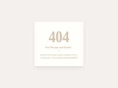 404 6a4d4544db9c9 a be brand cannot config domain either error for found gues incorrect no or pag problem sorry technical that the ther tok url wrong you