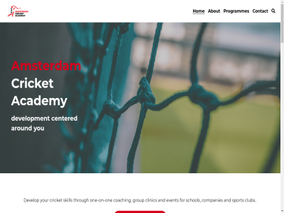 .. about academy accept amsterdam and around centered clinic club coaching companies contact cookie cricket develop development event for group hom learn mor on one one-on-on programmes schol skill sport through use you your