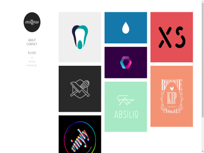 2015 about all amsterdam and communication concept contact enigma filter identity studio webdesign